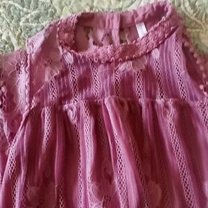 Xhilaration pink blouse